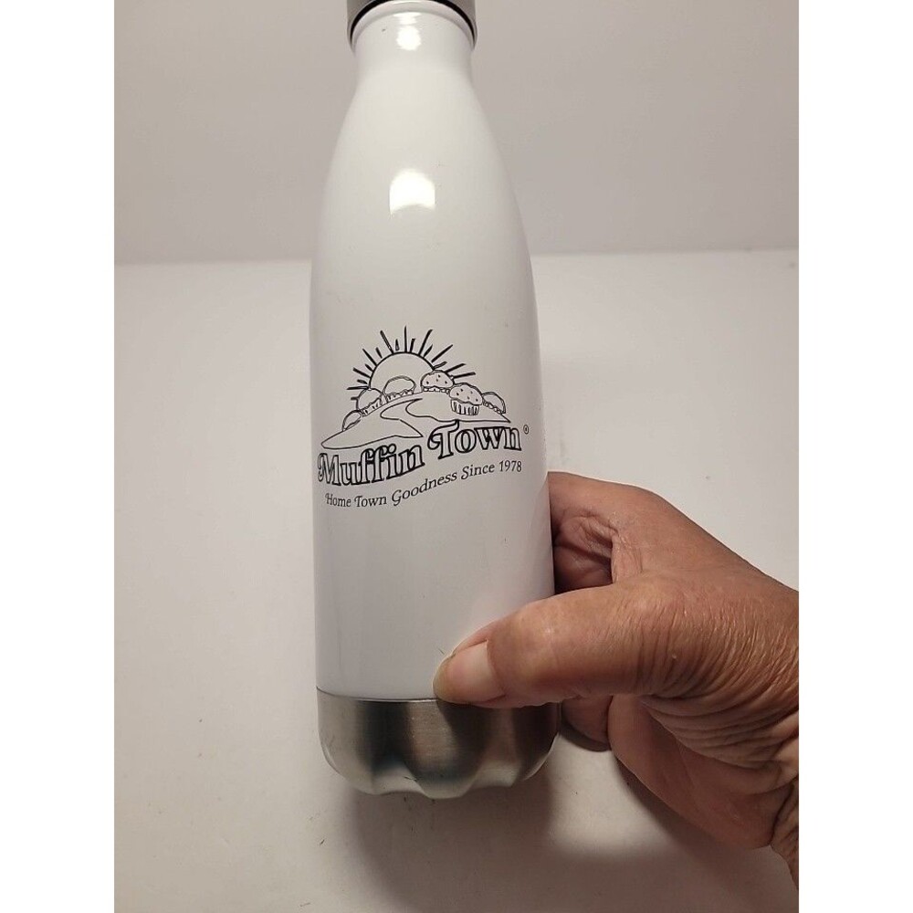 White Sip 17 Ou. Water Bottle 10"